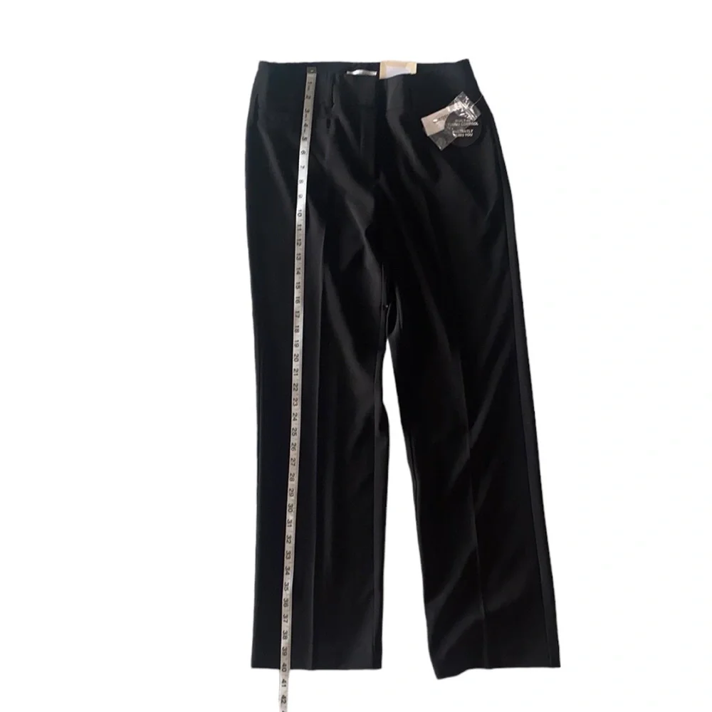 Dressbarn Black Dress Pants. Tummy Control Slimming Pants NWT Size 8.